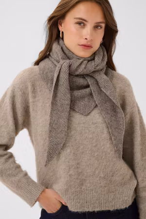 Alullu scarf taupe