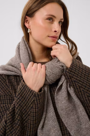 Alullu scarf taupe