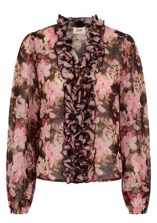Vibse ruffle blus flower
