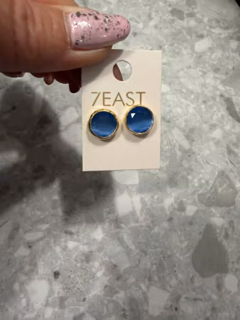 Tau örhänge guld jeans