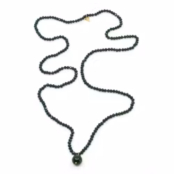 Ball halsband 90 cm grön