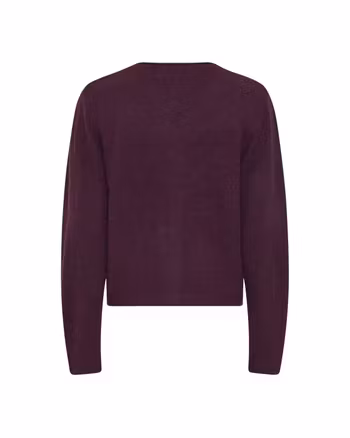 Viloh cardigan potent purple