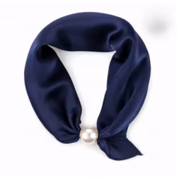 Scarf magnet marinblå