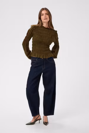 Henva blus military olive