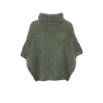 Bjoerk mohairponcho army
