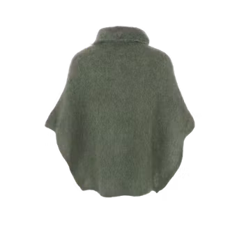 Bjoerk mohairponcho army