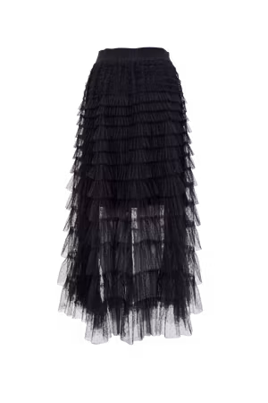 Angelina meshkjol svart