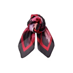 Mauve silk scarf