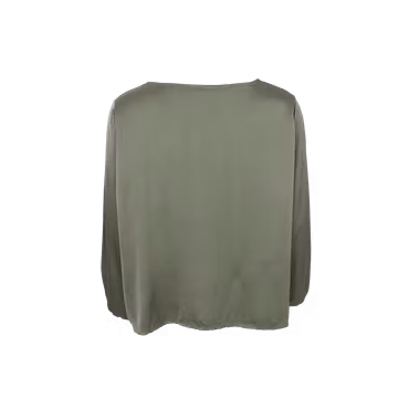 Mabel långärmad blus army