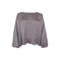 Mabel långärmad blus taupe