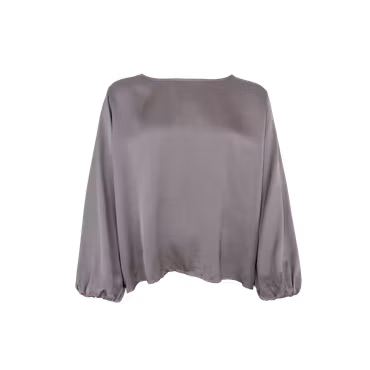 Mabel långärmad blus taupe