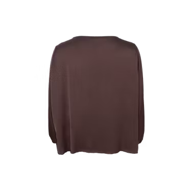 Mabel långärmad blus coffee