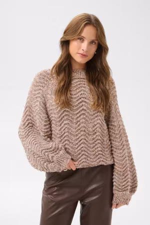 Telma pullover dark earth