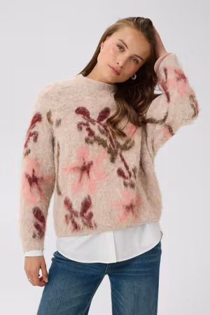 Ulice pullover tan winetasting