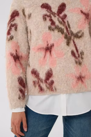 Ulice pullover tan winetasting