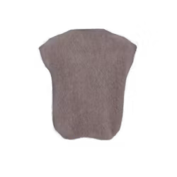 Bjoerk mohairväst taupe