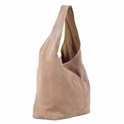 Mockaväska påse ljus taupe
