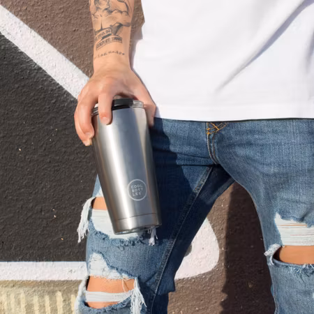 Tumblers Metallic Silver 330 ml