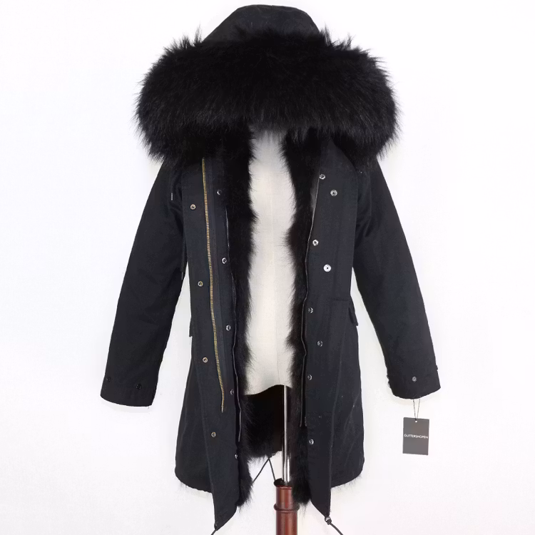 SCARLETT PARKA ALL BLACK