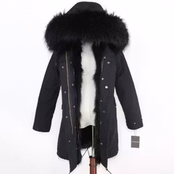 SCARLETT PARKA ALL BLACK