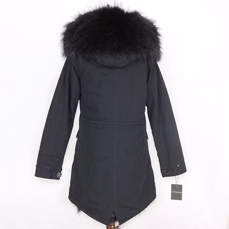 SCARLETT PARKA ALL BLACK