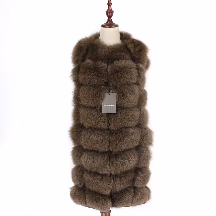 TIFFANY VEST CHOCOLATE