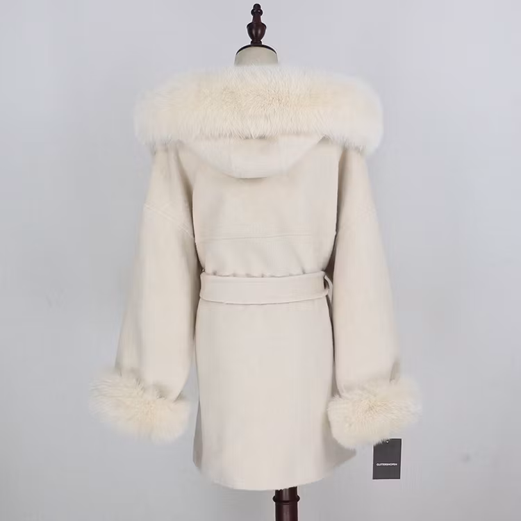 ANGELINA COAT WHITE