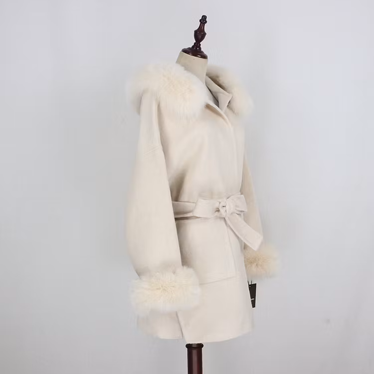 ANGELINA COAT WHITE
