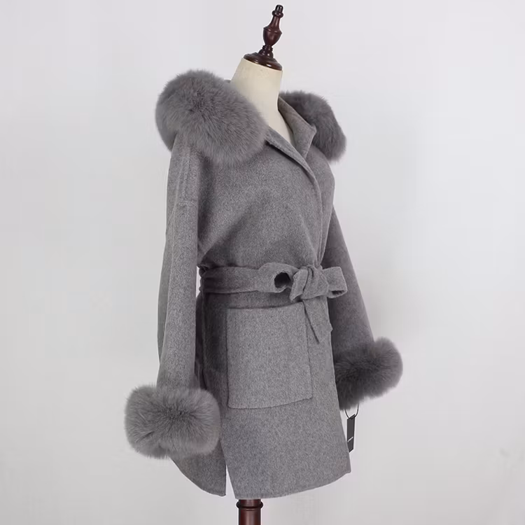 ANGELINA COAT GREY