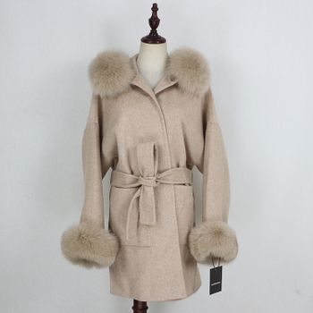 ANGELINA COAT TAN