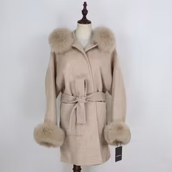ANGELINA COAT TAN