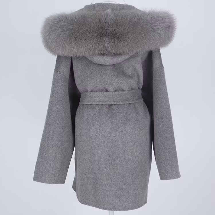VALENTINA COAT GREY