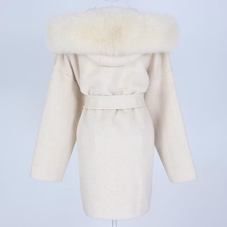 VALENTINA COAT WHITE