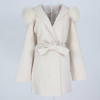 VALENTINA COAT WHITE
