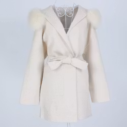 VALENTINA COAT WHITE