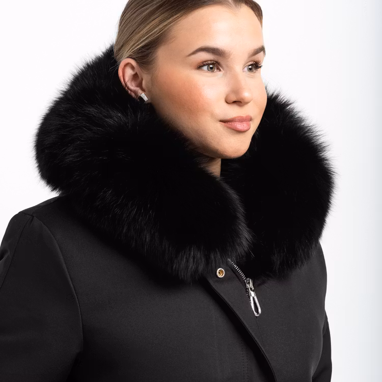 FATIMA PARKA ALL BLACK