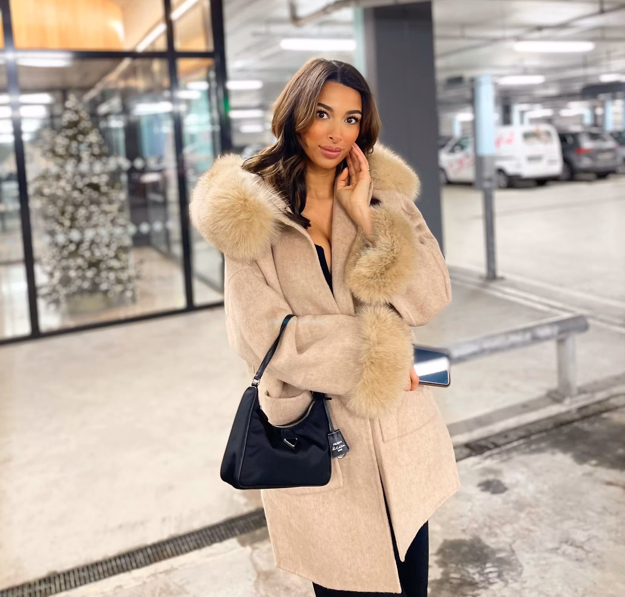ANGELINA COAT TAN