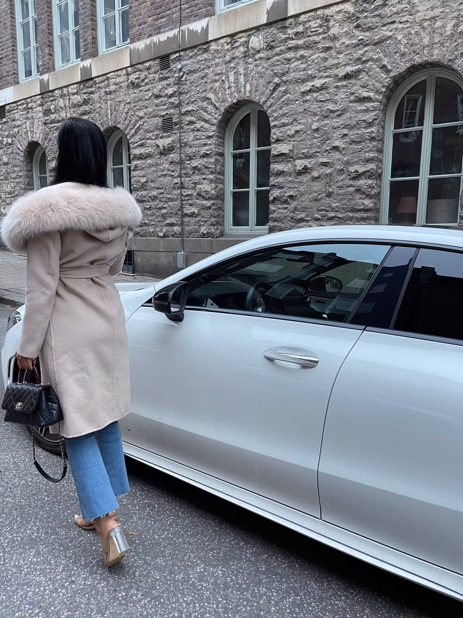 GIOVANNA COAT NUDE