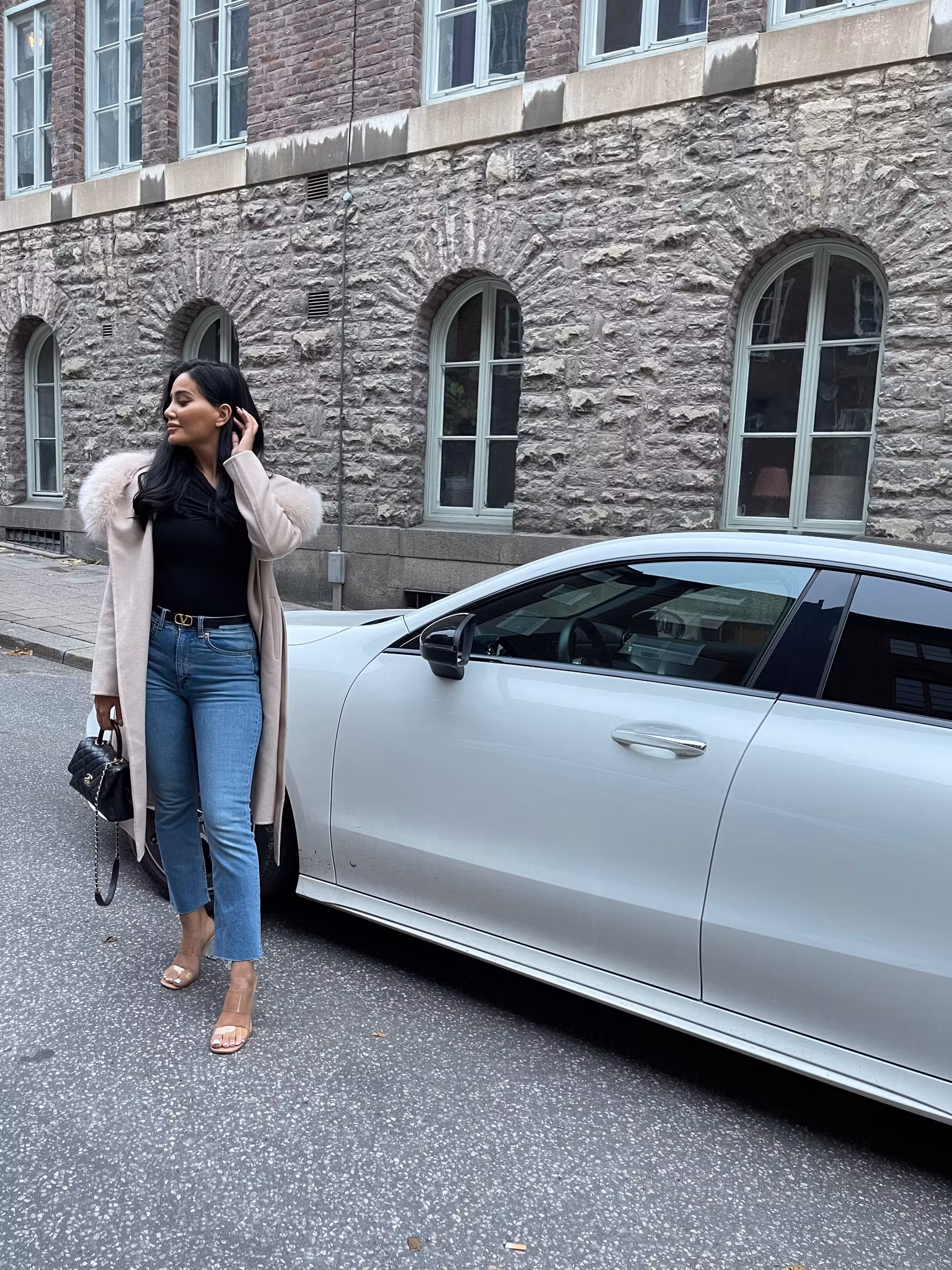 GIOVANNA COAT NUDE