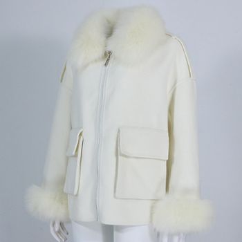 CHLOE COAT PEARL