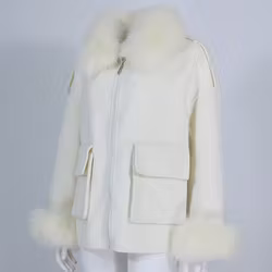 CHLOE COAT PEARL