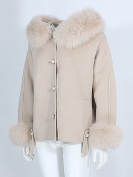 BLANCHE COAT NUDE