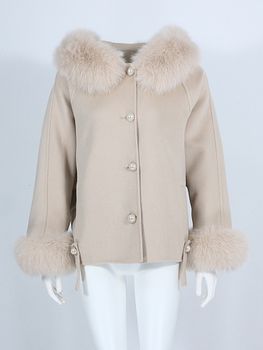 BLANCHE COAT NUDE