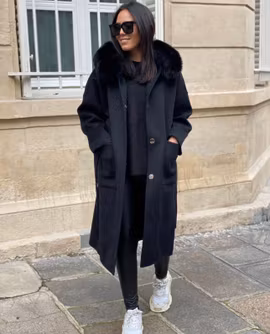 VANESSA COAT BLACK