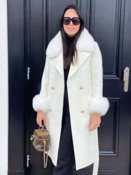 VALERIE COAT WHITE