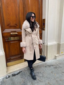 VALERIE COAT NUDE