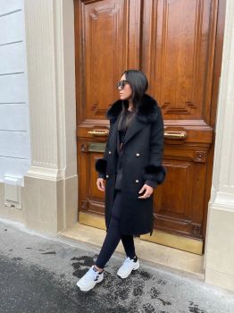 VALERIE COAT BLACK