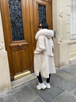 VANESSA COAT WHITE