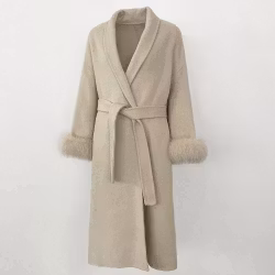 SYDNEY COAT LONG BEIGE