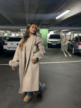 SYDNEY COAT LONG KHAKI